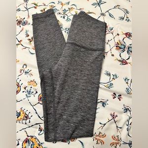 Lululemon Align High Rise Pant 28" Heathered Black